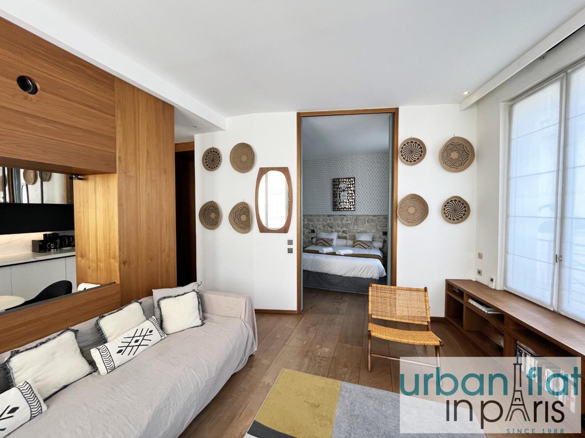 Appartement Urban Flat 155 - Luxury 2 Bedroom Flat In Parijs